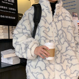 Men's Autumn Winter Coat Fleece Coat Polar Fleece Jacket