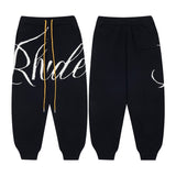 Rhude Pant Autumn and Winter Men's and Women's Casual Loose
