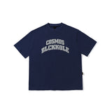 Men T Shitrs Letter Embroidered Crew Neck T-shirt