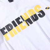 Vlone Spring/Summer Men's Special Multicolor Letter Circle Short Sleeve