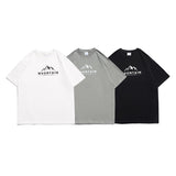 Men's T-shirt Summer Loose Short Sleeve Men's Printed Tee Casual Youth T-shirt