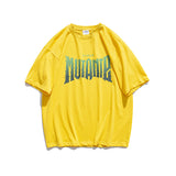 Men's T-shirt Summer Printed Short-Sleeved Street Casual T-shirt Loose round Neck Men's Clothing