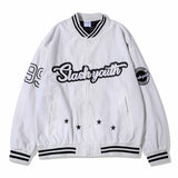 Letterman Jacket Outfit Senior Jackets Varsity Baseball Coat Jacket Men's Sports Baseball Uniform