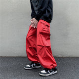 Men Cargo Pants Workwear Casual Trousers Men's Spring and Autumn Loose Straight