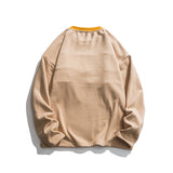 Man Fall Winter Outfis Winter round Neck Sweater Men's and Women's Hip Hop Fleece Pullover