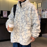 Men's Autumn Winter Coat Fleece Coat Polar Fleece Jacket