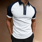 Polo Shirts Spring/Summer Raglan Sleeve T-shirt Top