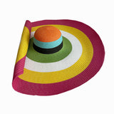 Straw Hat UV Protection Sun Protection Hat Beach Sun Hat