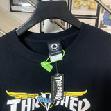 Thrasher T Shirt Thrasher Joint Venture Flame Loose Short Sleeve Autumn Winter Couple
