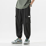 Men Cargo Pants Men's Summer Thin Track Pants Fashion Brand Casual Loose Pants