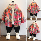Toddler Boys Sweater Boys' Shirt Cartoon Pattern