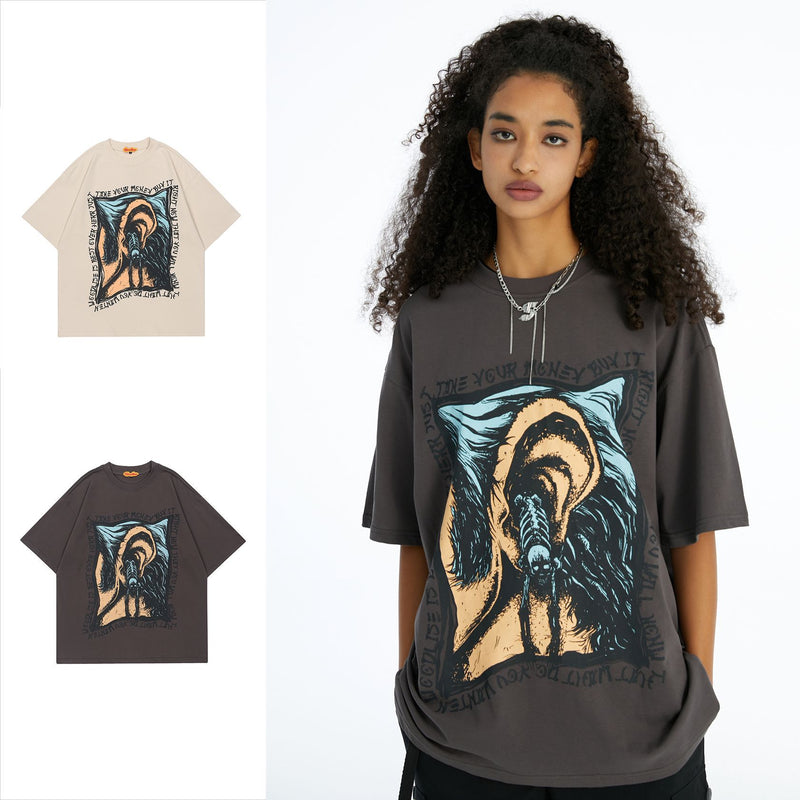 Man Tees Summer Fashion Brand Short Sleeve T-shirt