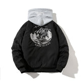 Varsity Jacket Embroidered Flight Suit Coat Stand Collar Jacket