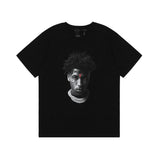 Vlone Printed ShortSleeved Popular Men's and Women's Tshirt