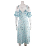 Beth Dutton Yellowstone Dresses Summer Spring Midi Dresses Sexy V-neck Wooden Ear Strapless Dress French Strap Dress