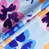 Spring and Summer Women's Sexy Print Backless Strap Dress