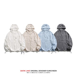 Men Sun Protection Clothing Summer Sun Protective Clothes Men's Loose Couple Casual Jacket
