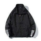 Varsity Jacket Summer Stand Collar Coat