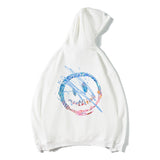 Smiley Face Hoodie Hooded Sweater Men Graffiti Coat Hoodie