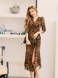 Beth Dutton Yellowstone Dresses Winter Autumn Midi Dresses V-neck Dress Sheath Mid-Length Skirt