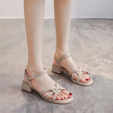 Nude Wide Fit Block Heels