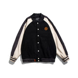 Letterman Jacket Outfit Senior Jackets Varsity Baseball Coat Loose Couple Casual Jacket