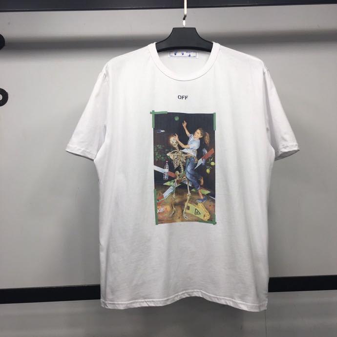 Off White T Shirt Summer Arrow Loose Owt Short Sleeve Tshirt