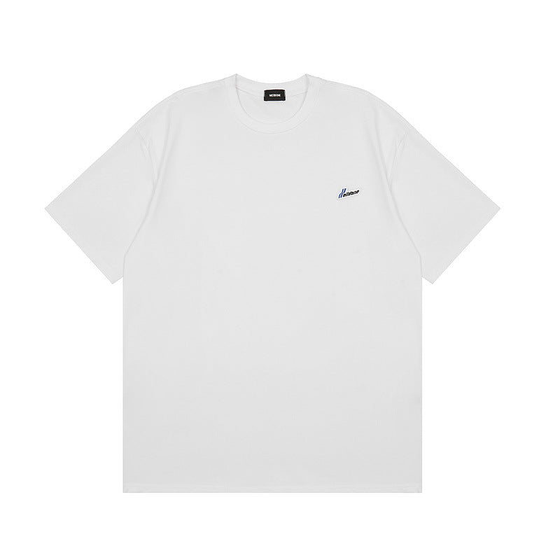 We11done T Shirt Spring and Summer Embroidered Men's and Women's Short Sleeve