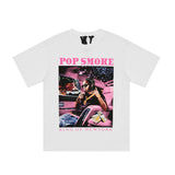 Pop Smoke Vlone King Of New York T Shirt  VLONE X POP SMOKE