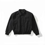 Letterman Jacket Outfit Senior Jackets Varsity Baseball Coat Stitching Baseball Uniform Coat Men's Lapel Pilot Jacket