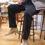 Men Sweatpants Drooping Straight Loose Retro Leisure Sports