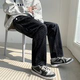 Summer Men Shorts Vintage Brown Pants