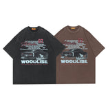 Man Tees Summer Fashion Brand Heavy Short Sleeve T-shirt