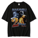 Juice WRLD T Shirt Drop-Shoulder Sleeve Printed T-shirt Short Sleeve All Eyez on Me
