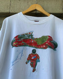 Akira T Shirt Vintage Japanese Anime Motorcycle Short Sleeve T-shirt plus Size