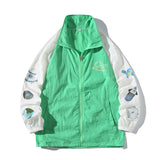 Varsity Jacket Summer Sun Protection Clothing Stand-up Collar Jacket