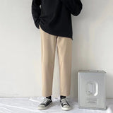 Men Suit Pants Wide Leg Pants