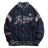 Letterman Jacket Outfit Senior Jackets Varsity Baseball Coat Jacket Men's Spring and Autumn Loose Casual Jacket Top