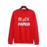 In Memory of Kobe Hoodie Kobe Memorial Clothing Casual Loose Men's and Women's Fleece round Neck Sweater