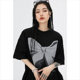 Man Tees Foam Butterfly Diagram Short Sleeve T-shirt