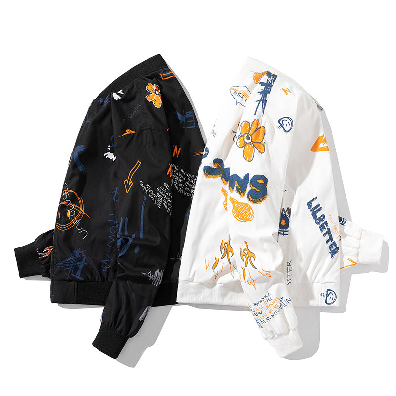 Varsity Jacket Stand Collar Baseball Uniform