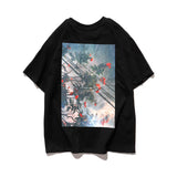 Kanye T Shirt Summer Printed Short Sleeve T-shirt Hip Hop Half T-shirt
