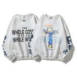 Kanye West Sunday Service Sweatshirt Autumn And Winter Leisure Loose Sweater Pullover