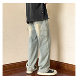 Men Cargo Pants American Jeans Men Autumn Loose Straight Pants