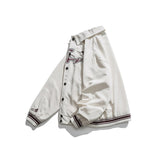 Letterman Jacket Outfit Senior Jackets Varsity Baseball Coat Alphabet Embroidery Leisure