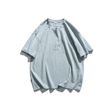 Man Summer T Shirt Stamp Letter