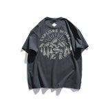 Man Summer T Shirt off-Shoulder Half Sleeve