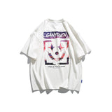 Man Summer T Shirt Smiley Print