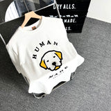 Human Made T-shirt Labrador Slub Cotton Loose Couple T-shirt