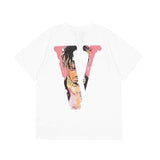 Juice WRLD T Shirt Vlone Joint Name Limit Loose Print T-shirt